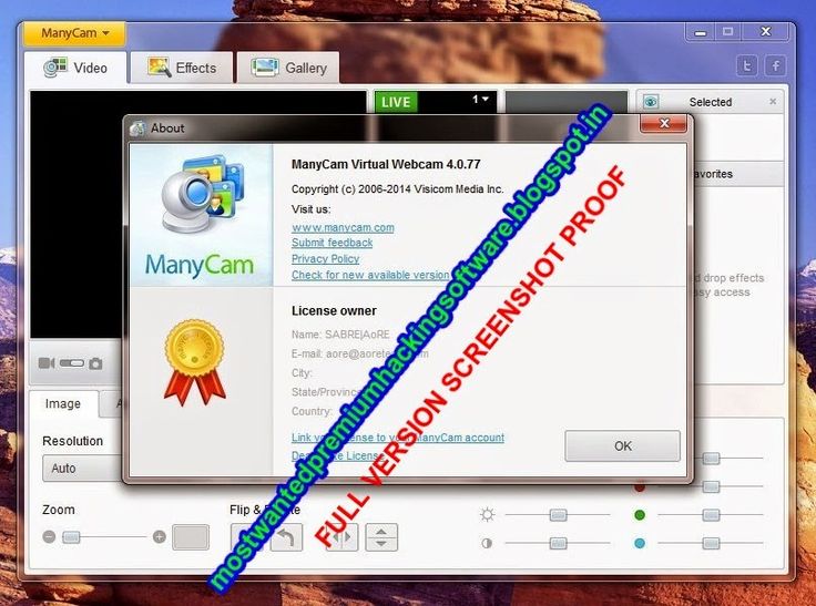 free download manycam 4.0